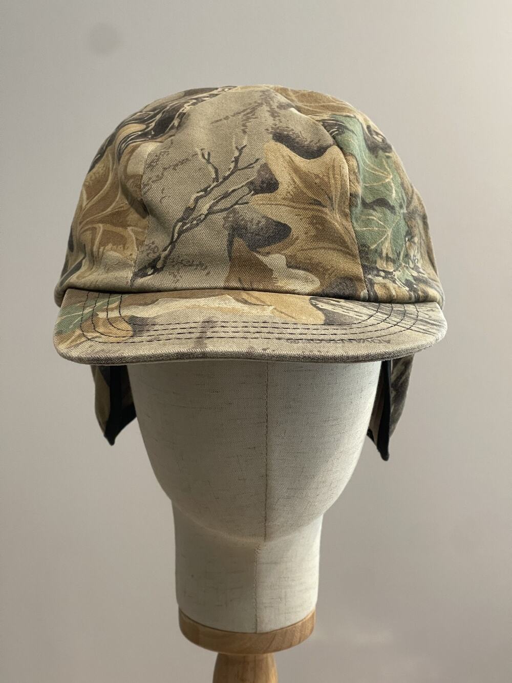 OC Hat Cap Trapper Mens XL Multicolor Camouflage Cotton Lined Hunting Fall